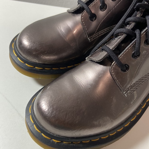 Dr. Martens Pascal 8-Eye Boot in Pewter Size 8 - Picture 6 of 11
